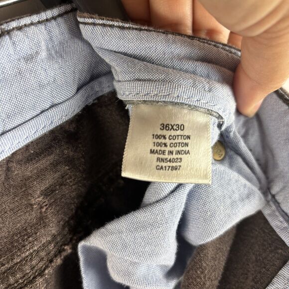 OND Old Navy Men’s Corduroy Jeans 36x30 Pants Brown 36 X 30 - Picture 11 of 12